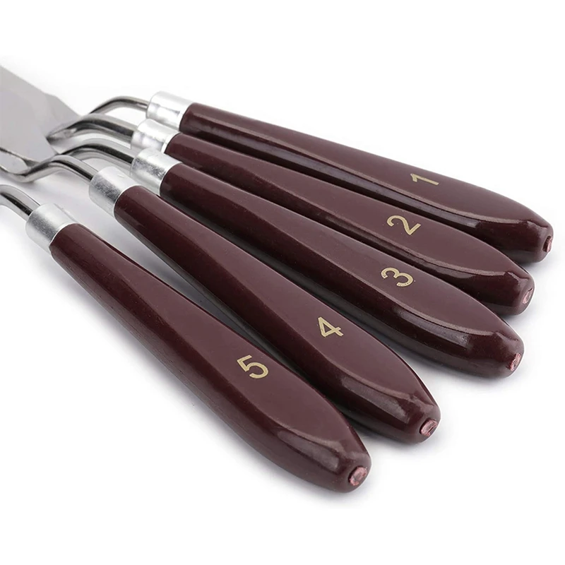 Набор ножей для мастила из 15 предметов шпатель скребок смешивания масла холста