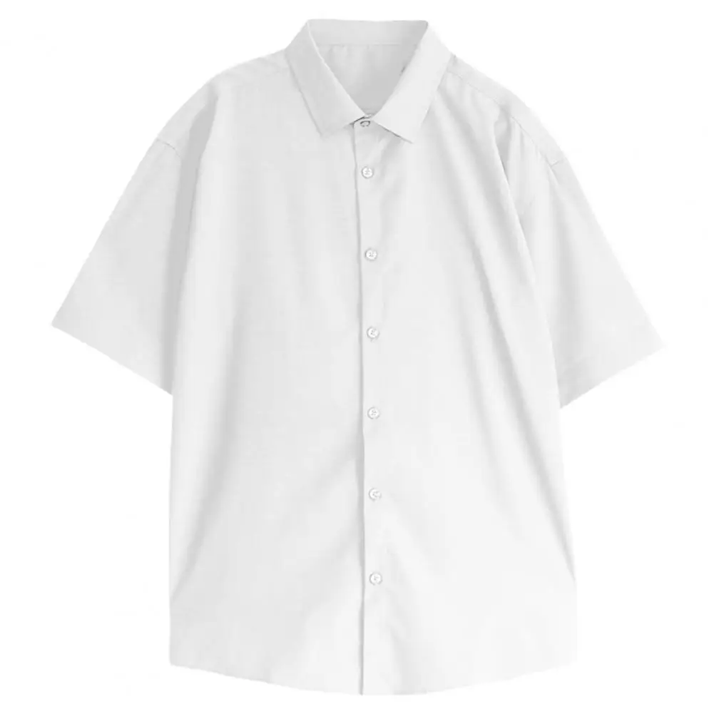

Casual Shirt Single Breasted Men Shirt Casual Shirt Men Summer Loose Top