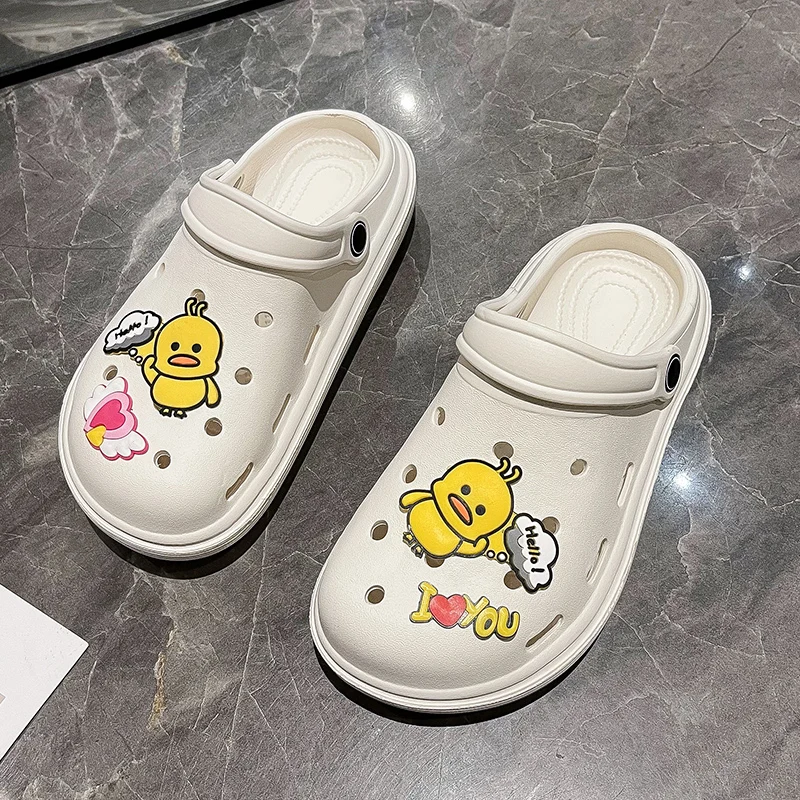 

Women Sandals 2022 New Lady Girl Sandals Summer Women Casual Jelly Shoes Flats sandals Hollow Out Mesh Flats Beach clogs Sandals