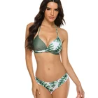 Модные костюмы из двух частей, женские купальники, комплект бикини, купальный костюм для женщин, одежда для ванны, одежда для плавания с подкладкой, летняя одежда для плавания