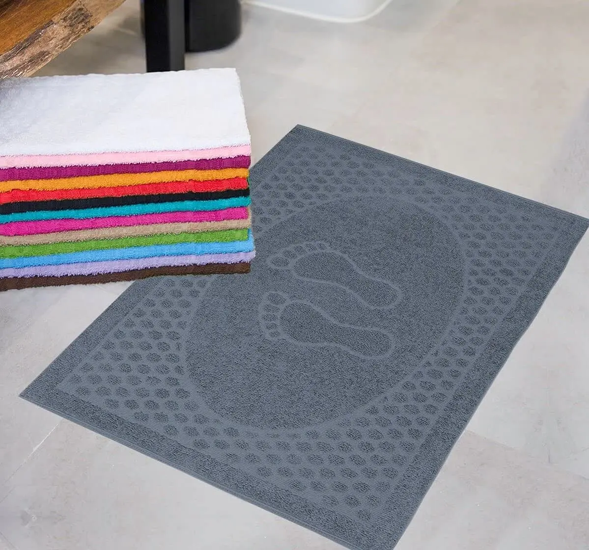 

Kit Com 10 Toalhas de Piso Lara - 45x75cm (Cores Femininas) car wash clean detailing towel