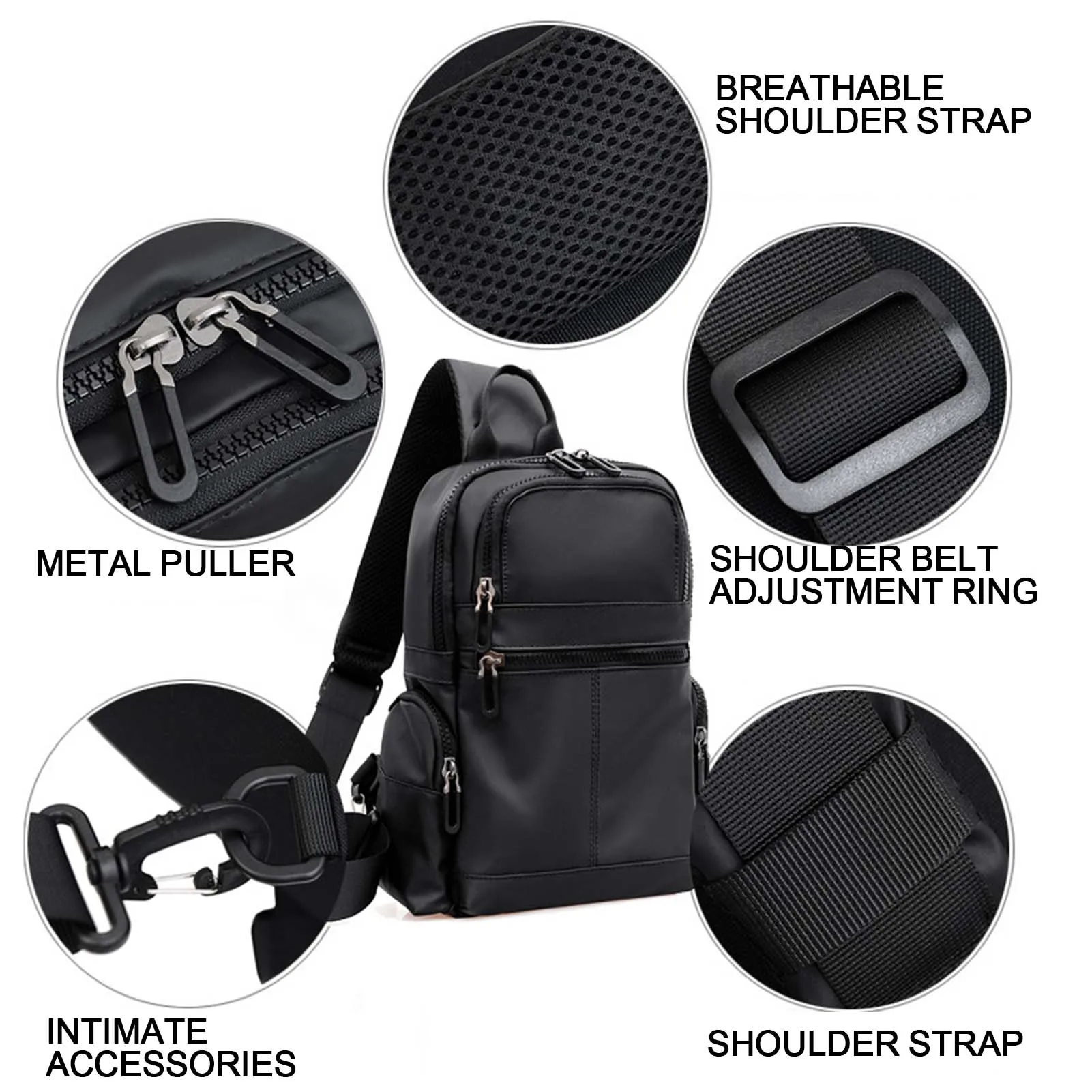 Men's Waterproof Daypack Bags Waterproof Crossover Bag For Men