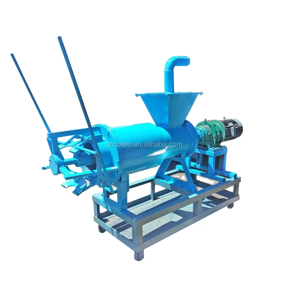 

Eco-friendly dairy farm dewatering machine cow dung solid liquid separator