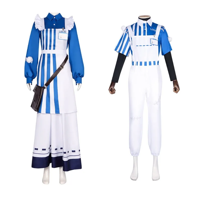 Костюм для косплея пациента Эмил Ada месмера униформа менеджера магазина V Rosen