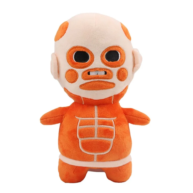 

New 25cm Chibi Titans 2 Plush Toys Cartoon Animation Attack On Titan Cute Stuffed Soft Toy Dolls Birthday Gift For Children