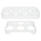 2 шт., полка для яиц, 6 ячеек, 8 ячеек