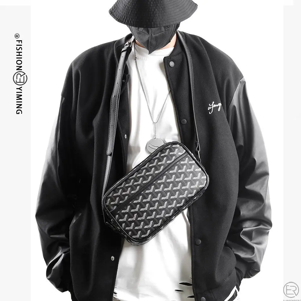 

square bag men's Small Camera Bag Messenger Bag