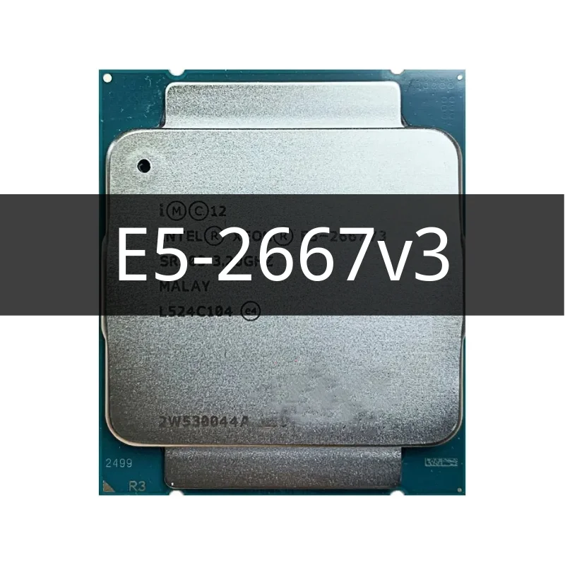 

Xeon E5-2667V 3 CPU E5 2667 V3 3,2 GHz 8-Core 20M LGA2011-3 135W 2667V3