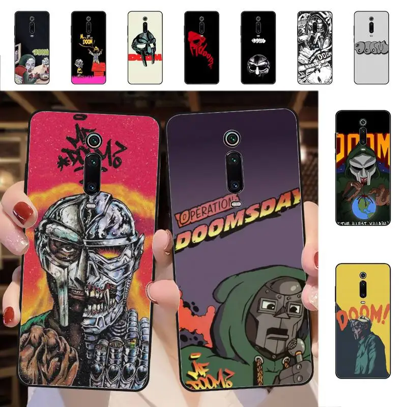 

MF DOOM Rapper Phone Case for Redmi 5 6 7 8 9 A 5plus K20 4X S2 GO 6 K30 pro