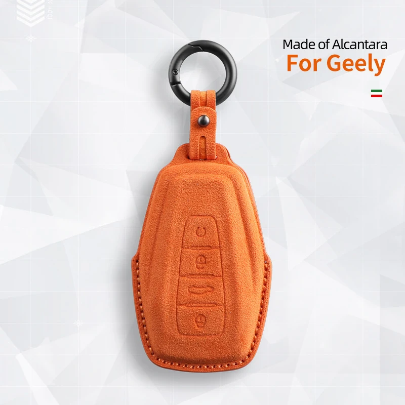 Для Geely Emgrand X7 EX7 Coolray аксессуары для автомобильных ключей, брелок, замшевый чехол, модель 2020 2019 2023 2024 2022 (art.: 3920c45f12eb3) - 3920c45f12eb3