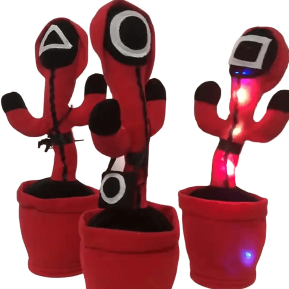 Хит продаж игра кальмар танцующий кактус Huggy Wuggy 120 песня может петь и танцевать