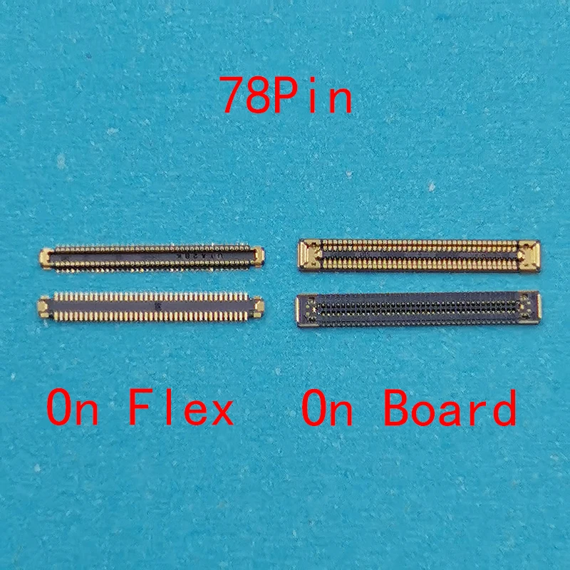 10-20 шт. 78-контактный USB-порт для зарядки разъем FPC Samsung A33 A34 A02 A12 A13 A23 A22 A24 A32 A42 A52 A72 A82