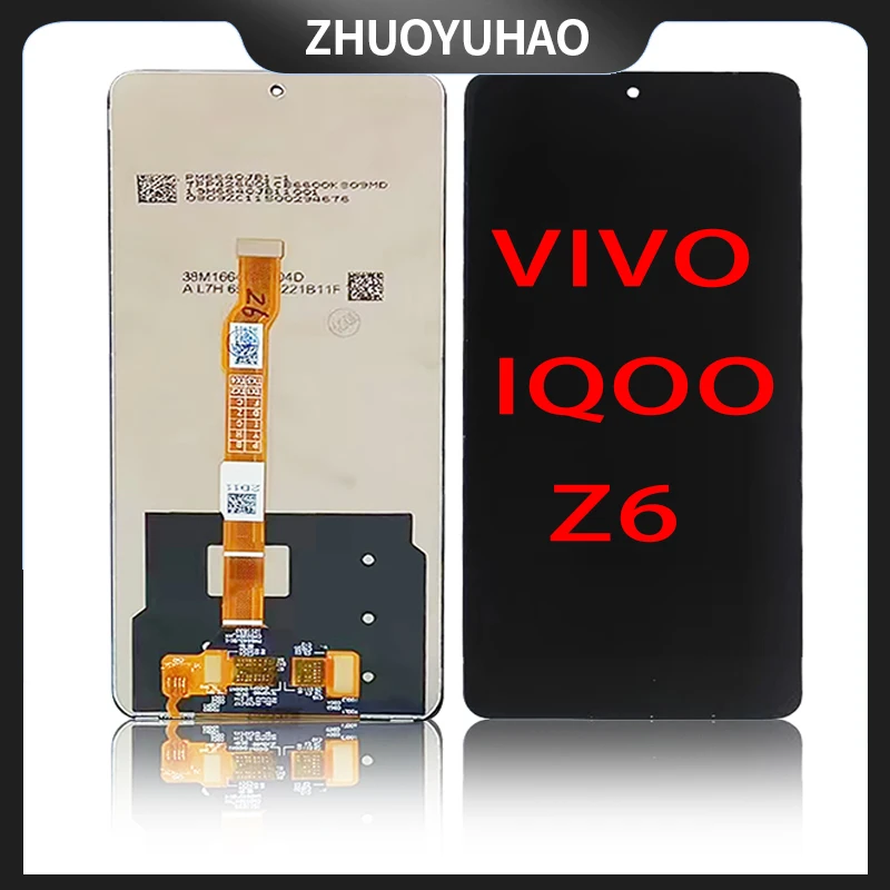 ЖК-дисплей 6 64 дюйма для VIVO IQOO Z6 сменный с сенсорным экраном Y77 ЖК-экран