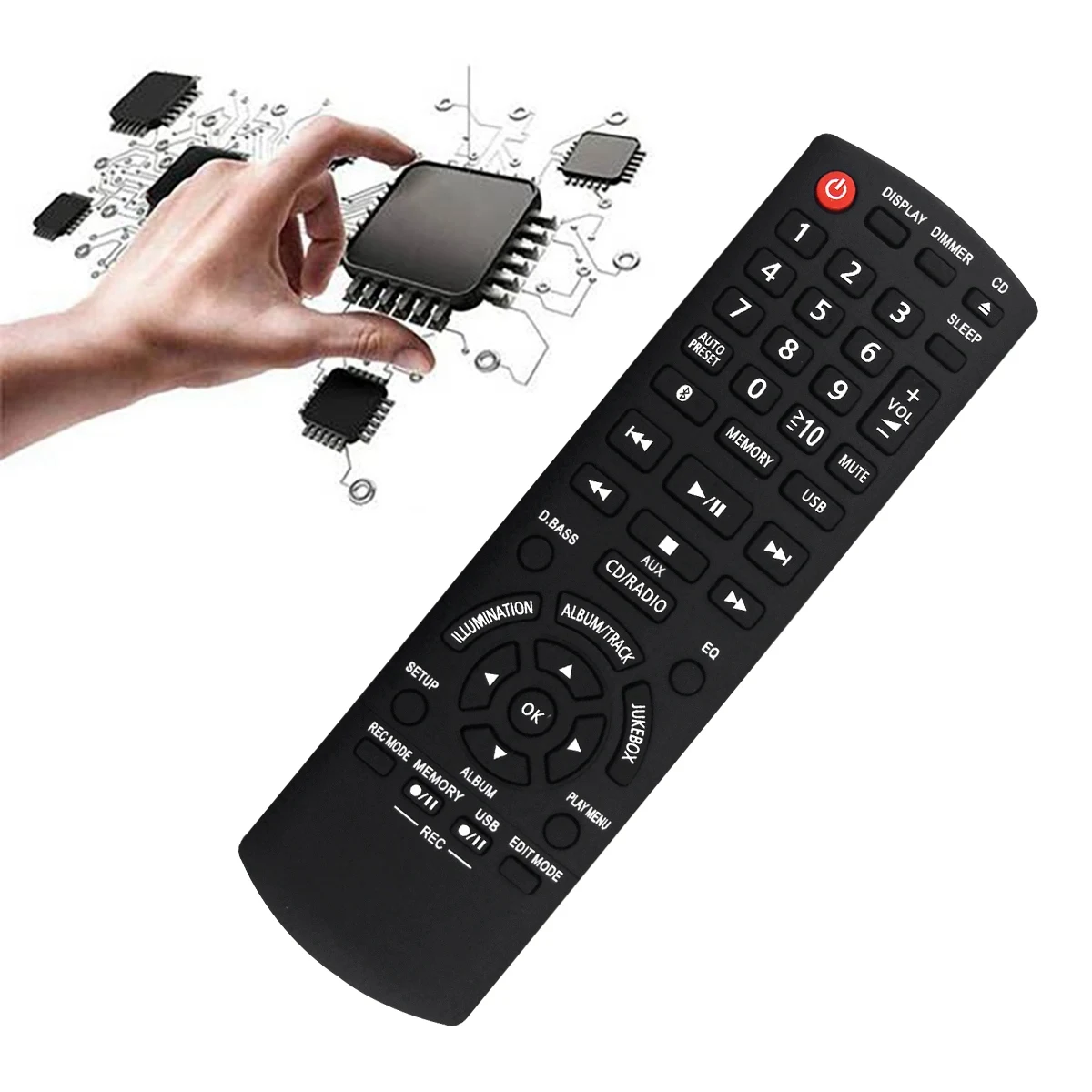 Пульт для Panasonic SA-AKX900 SCAKX300 SA-AKX500 SA-AKX600 BT CD стереосистема