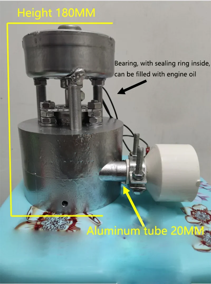 Микротурбинный гидрогенератор 220 В катушка из чистой меди генератор водяной силы