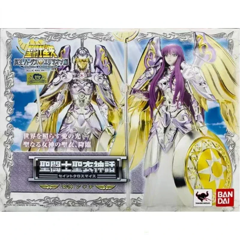 В наличии оригинальная фигурка Bandai Edition Saint Cloth Goddess Athena Form Seiya с металлической