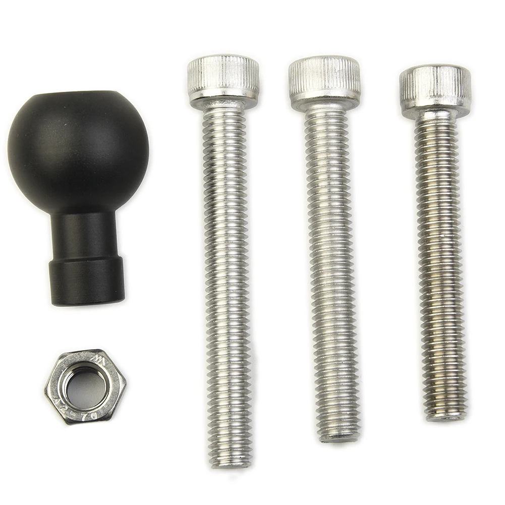 

New Clamp Base Motorcycle Clamp Base Tool W/ 1\\\" Ball W/ 1\\\\\\\" Ball 6061 Aluminum Alloy For RAM-B-367U M8