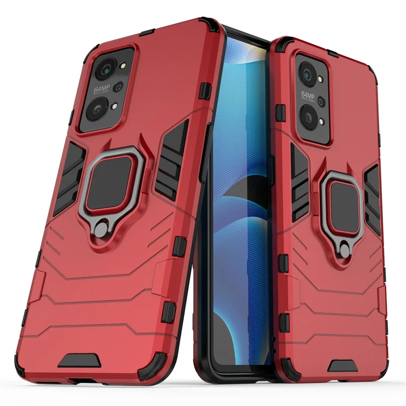 For Cover OPPO Realme GT Neo 3T Cover For Realme GT Neo 3T Capas New Back Ring Magnetic Holder Case For Realme GT Neo 3T Fundas