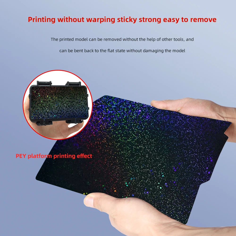 3dsway PEY Строительная пластина двухсторонний PEI текстурированный Гладкий