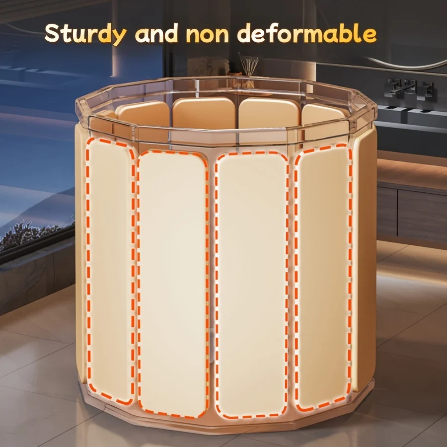 Надувная складная большая ванна портативная из ПВХ складное ведро для взрослых