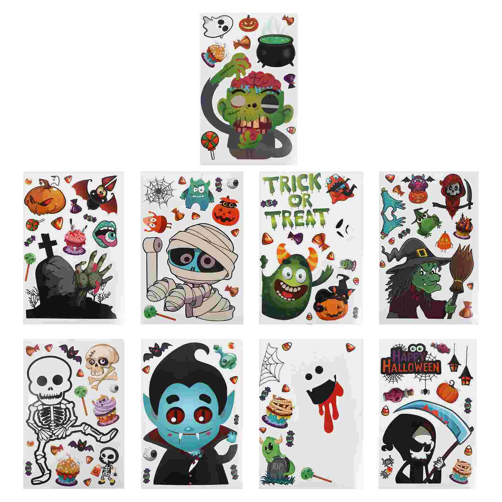 

Sheets Window Stickers Party Electrostatic Stickers Decors Stickers