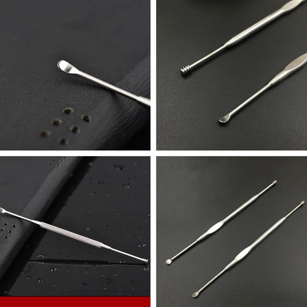 Спиральный инструмент для удаления ушной серы из нержавеющей стали кюретка