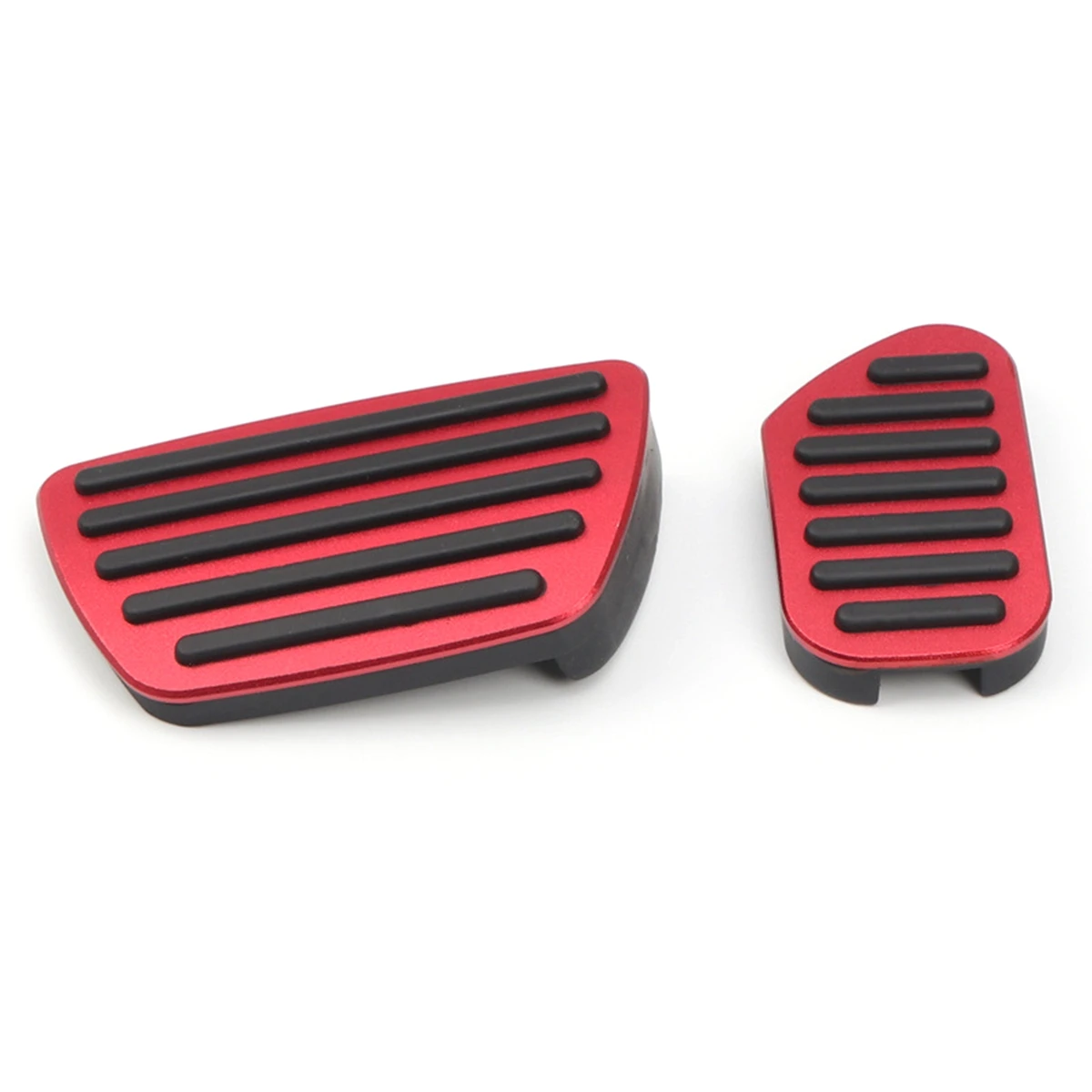 

Car Pedals Foot Fuel Brake Footrest Pedal Cover for Toyota 4Runner 2010-2021 Red