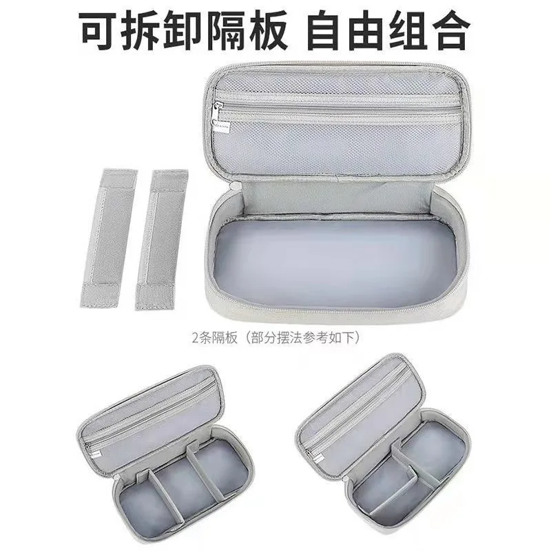 Digital  Storage Bag  Charger cable Mouse organizer case  Inner Bag  With Adjustable Magic Tape