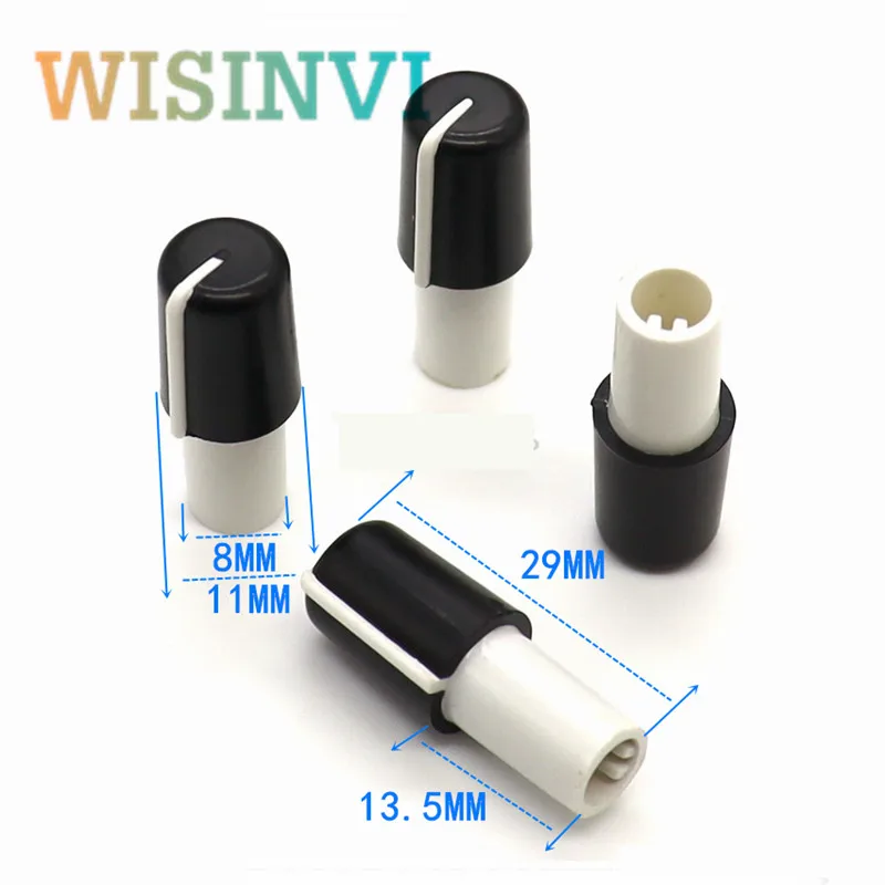 

Ручки потенциометров пластиковые 10 шт