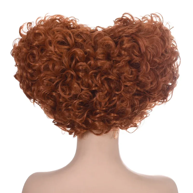 Парик для косплея из аниме Алиса в стране чудес термостойкие Красные Короткие