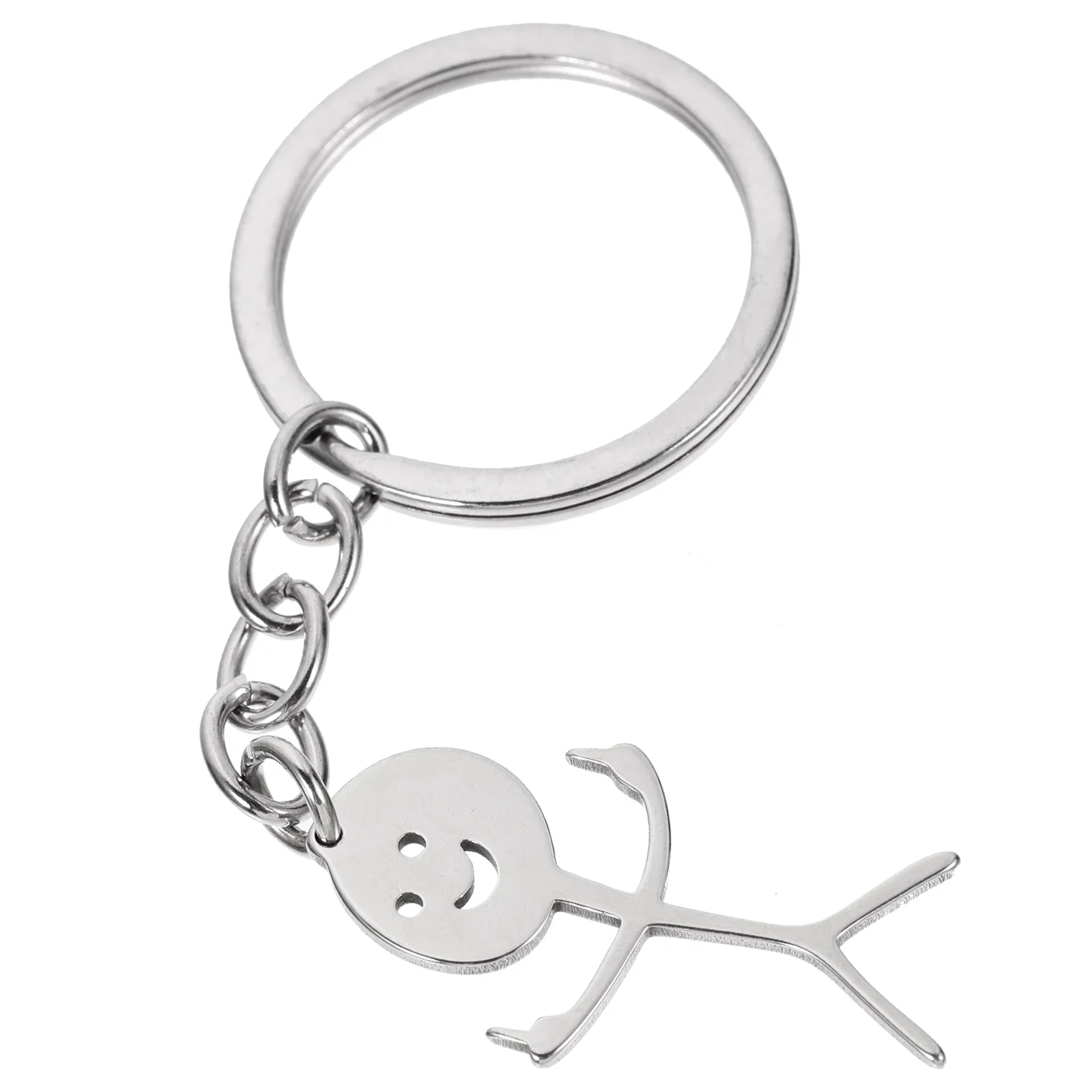 

Package Decoration Decorative Keychain Ornament Novelty Car Pendant Taste DIY Lovely Charms Alloy Ring Miss