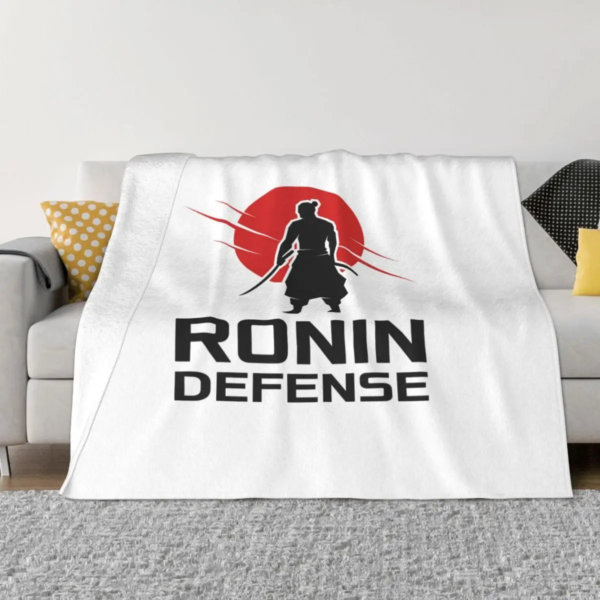 Японское одеяло Ronin 1197 плюшевое покрывало индивидуальное