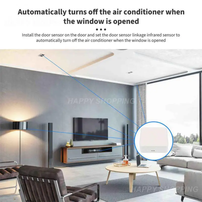 

Tuya Multi-mode Zigbee Gateway Hub Smart Home Wireless bluetooth-compatible+WiFi Multi-protocol Communication Gateway