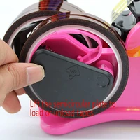 multiple roll cut heat tape dispenser sublimation for heat transfer tape tape dispenser with 1 inch and 3 inch core