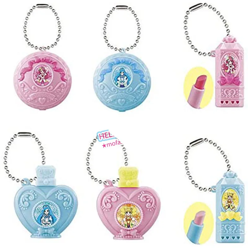 

Bandai Genuine Pretty Cure Precure Action Figure Makeup Series Gashapon Toys Pendant Girl Toys
