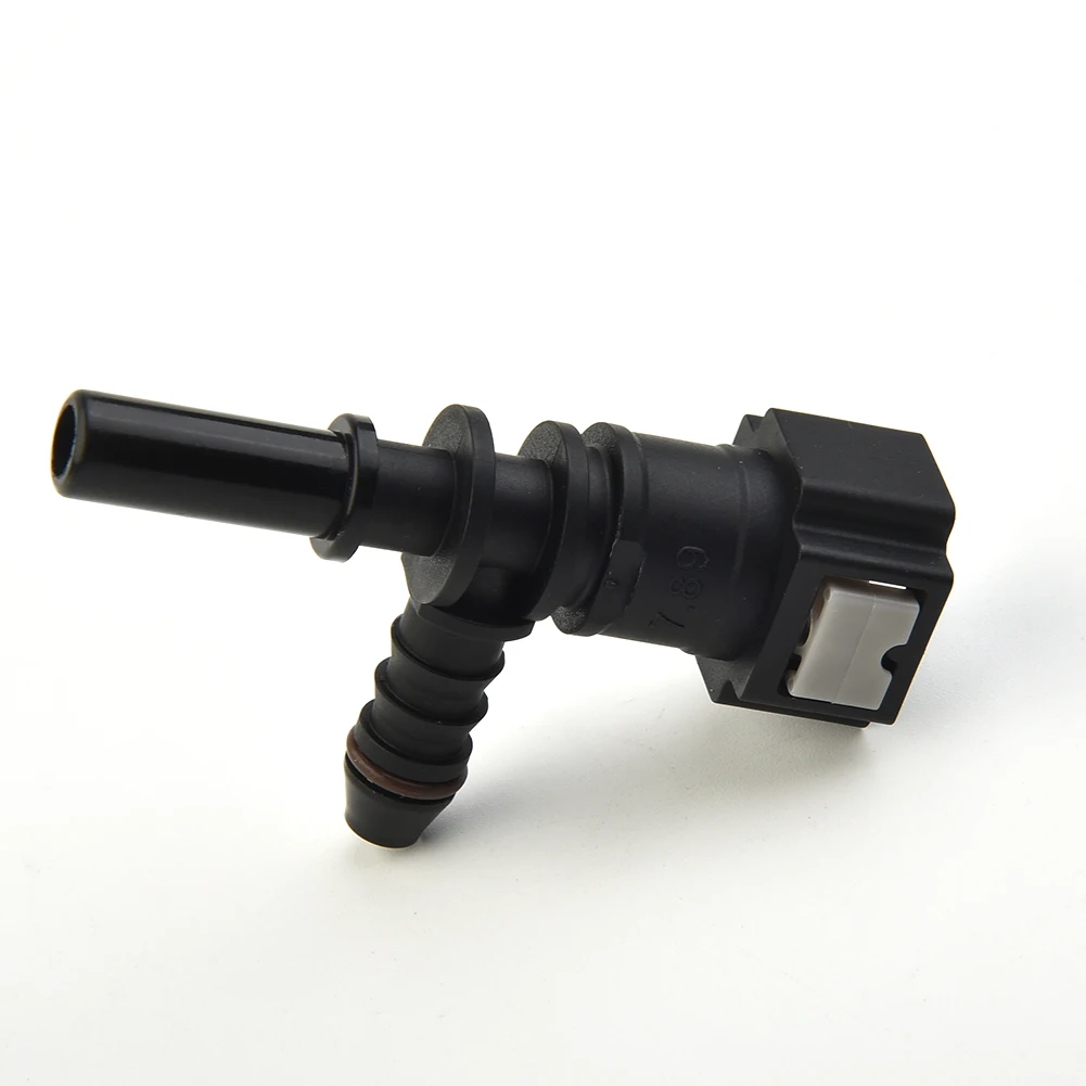 

High Quality New Tightness Convenient Release Connector 7.89mm Black Bundy Fuel Line Hose Nylon Quick Tee Fitting