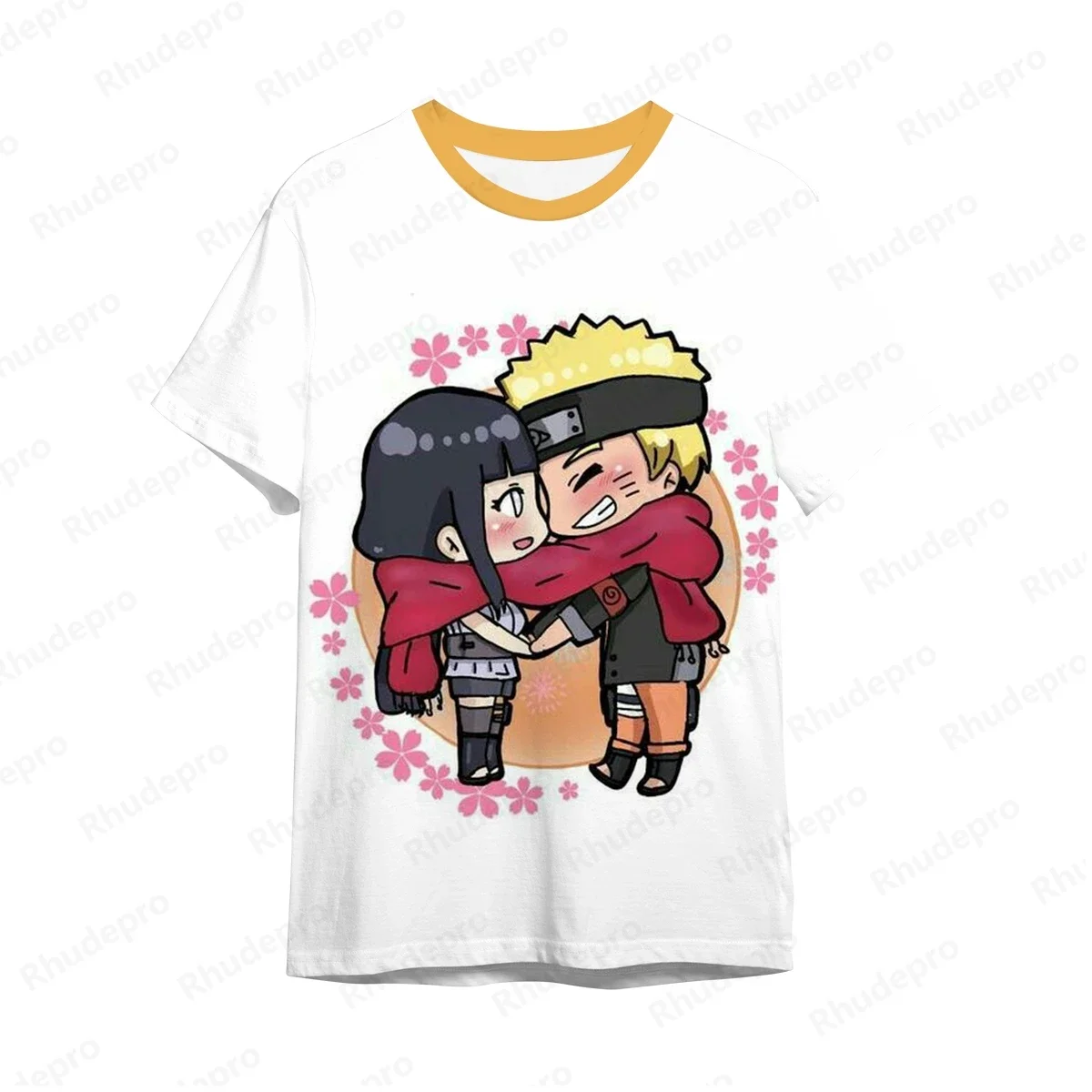 Футболка с коротким рукавом для мальчиков в стиле аниме