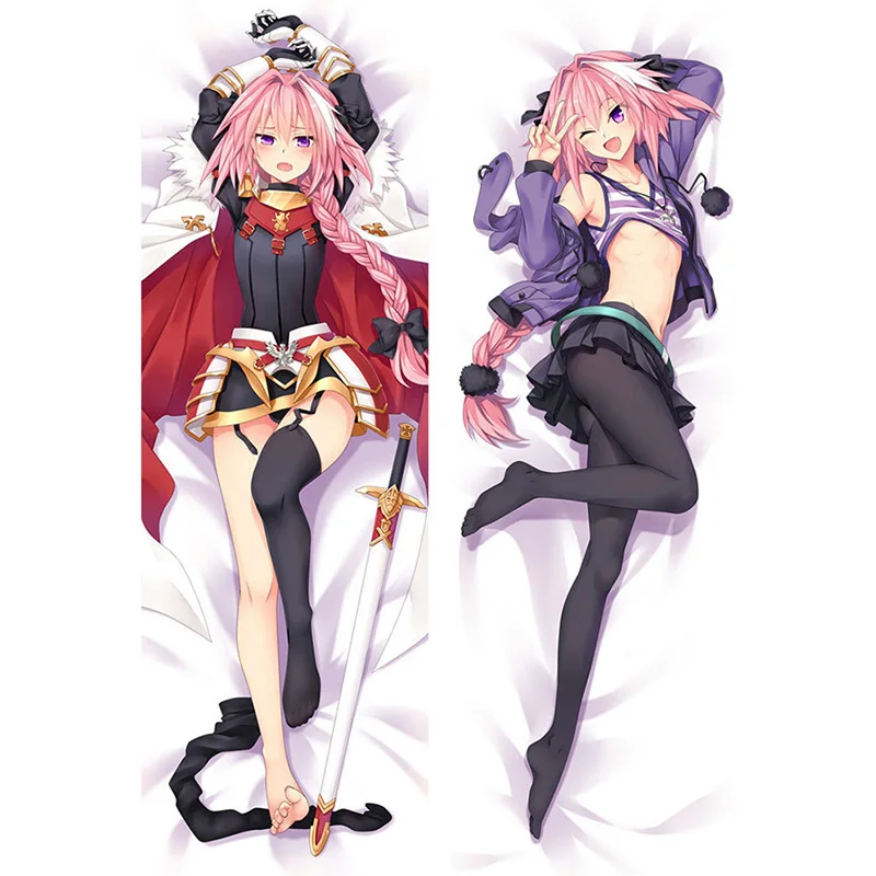 

Наволочки аниме Astolfo Dakimakura Fate/Apocrypha FGO Rider, декоративные наволочки, обнимающая наволочка, двусторонняя печать