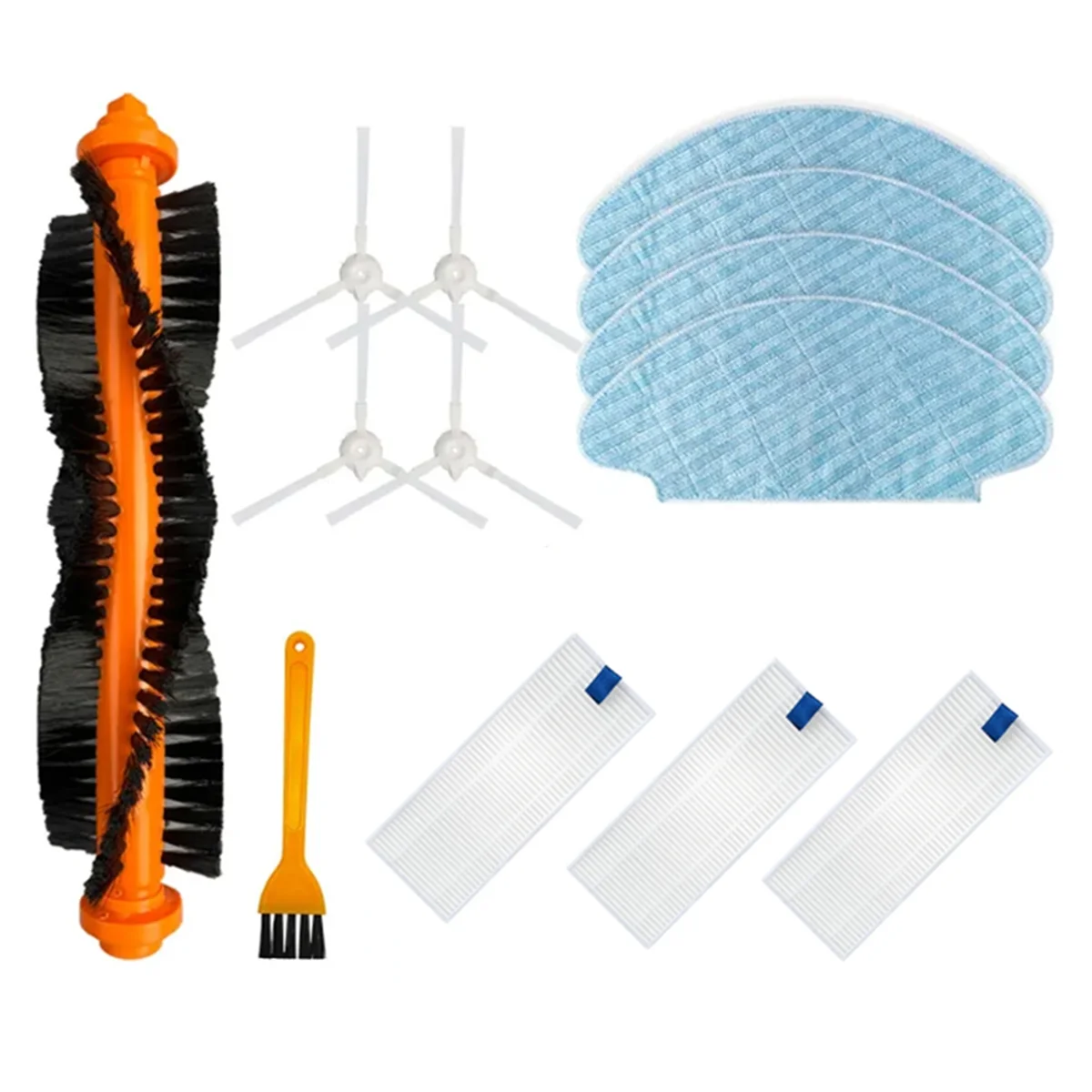 Основная боковая щетка фильтр Швабра Ткань для Explorer 20 40 50 75 RG7687/RR7687WH серия Force