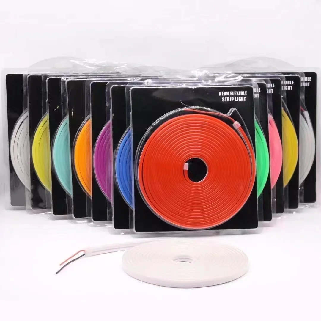 

YBX-ZN Neon Lamp With 2835/12v/120 Led 6*12 Silicone Material Soft Free Bending Shape Changeable