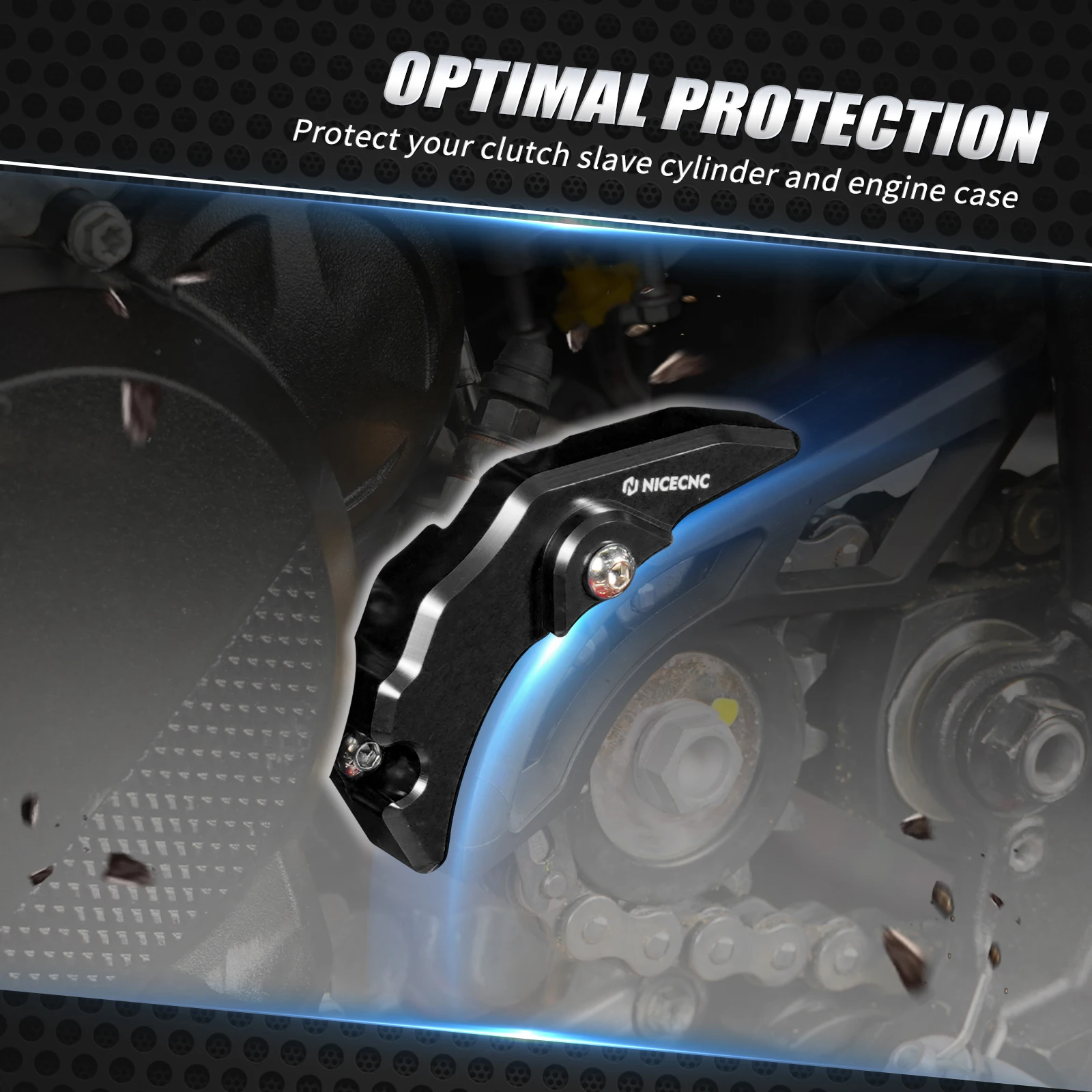 Для GasGas EC300 EC EX MC 250 300 KTM EXC XCW 2024 сцепление задний цилиндр Защитная Крышка мотоцикл