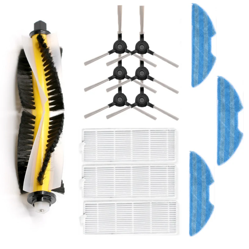 

Vacuum Main Roller Side Brush Hepa Filter Mop Cloth for Blaupunkt Bluebot XEASY Robot Vacuum Cleaner Bruhes Filters Cleaning Mop