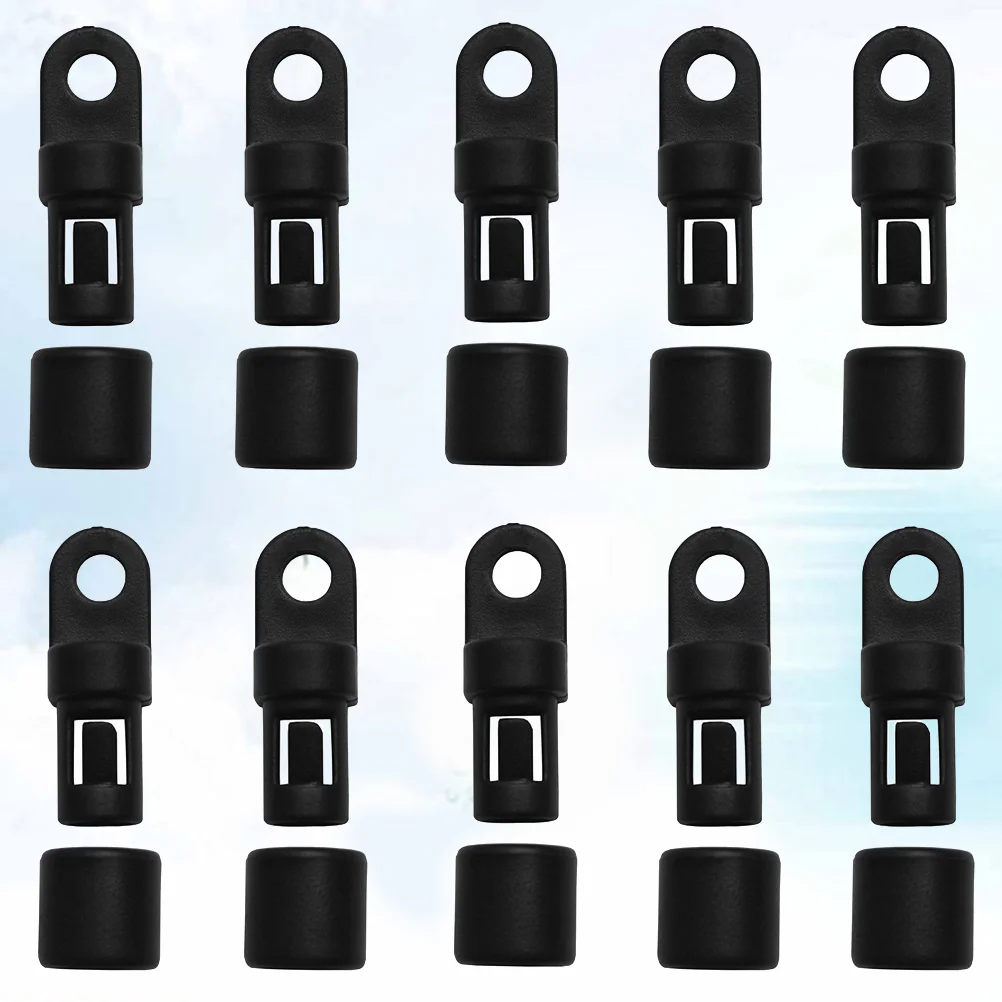 

Cord Bungee Elastic Rope End Terminal Boat Hook Cordshooks Kayak Kit Small