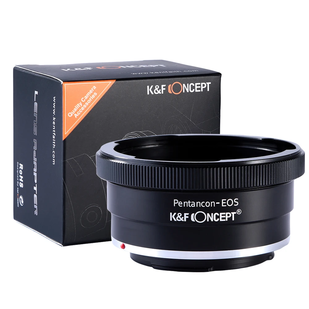 

K&F Concept Lens Adapter for KIEV 60 mount lens to Canon EOS EF camera 1DX 5DS 5D3 6D2 7D 700D 750D 760D
