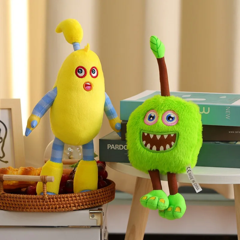 

Милая плюшевая игрушка «Мой Поющий Монстр», яблоко банан, 30 см, мягкие игрушки, кукла для детей, плюшевый подарок #3896
