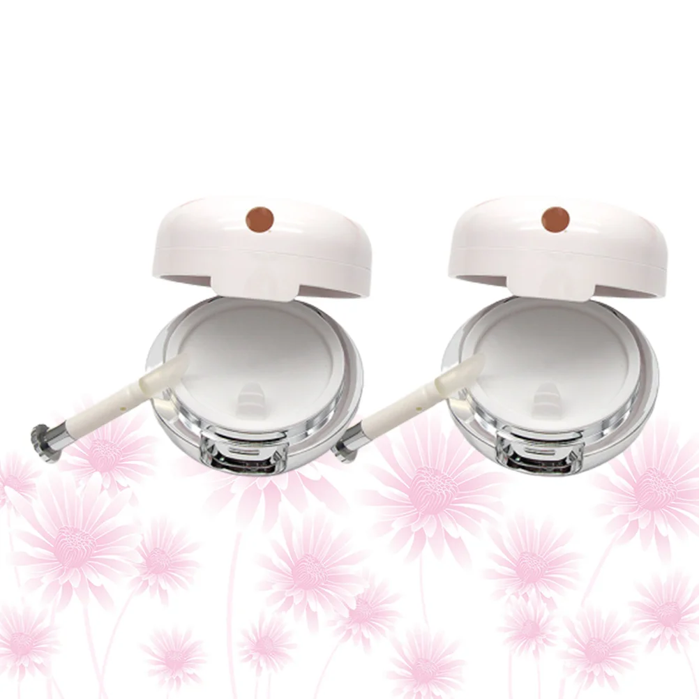 

2Pcs Empty Box Lips Balm Comtainer Lip Gloss Case Empty Lip Mask Box Makeup Accessories for Trip Travel