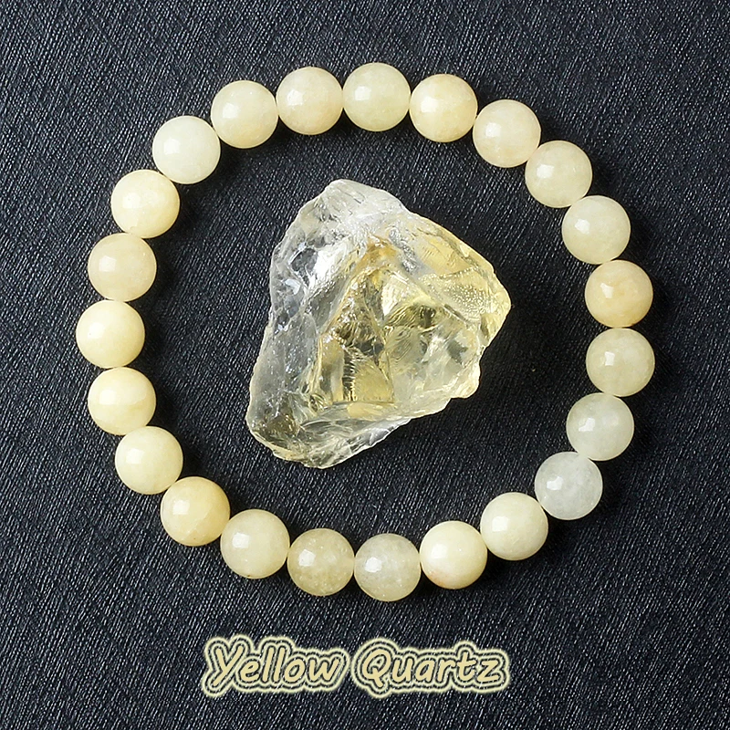 Женские и мужские браслеты с искусственными кварцевыми бусинами