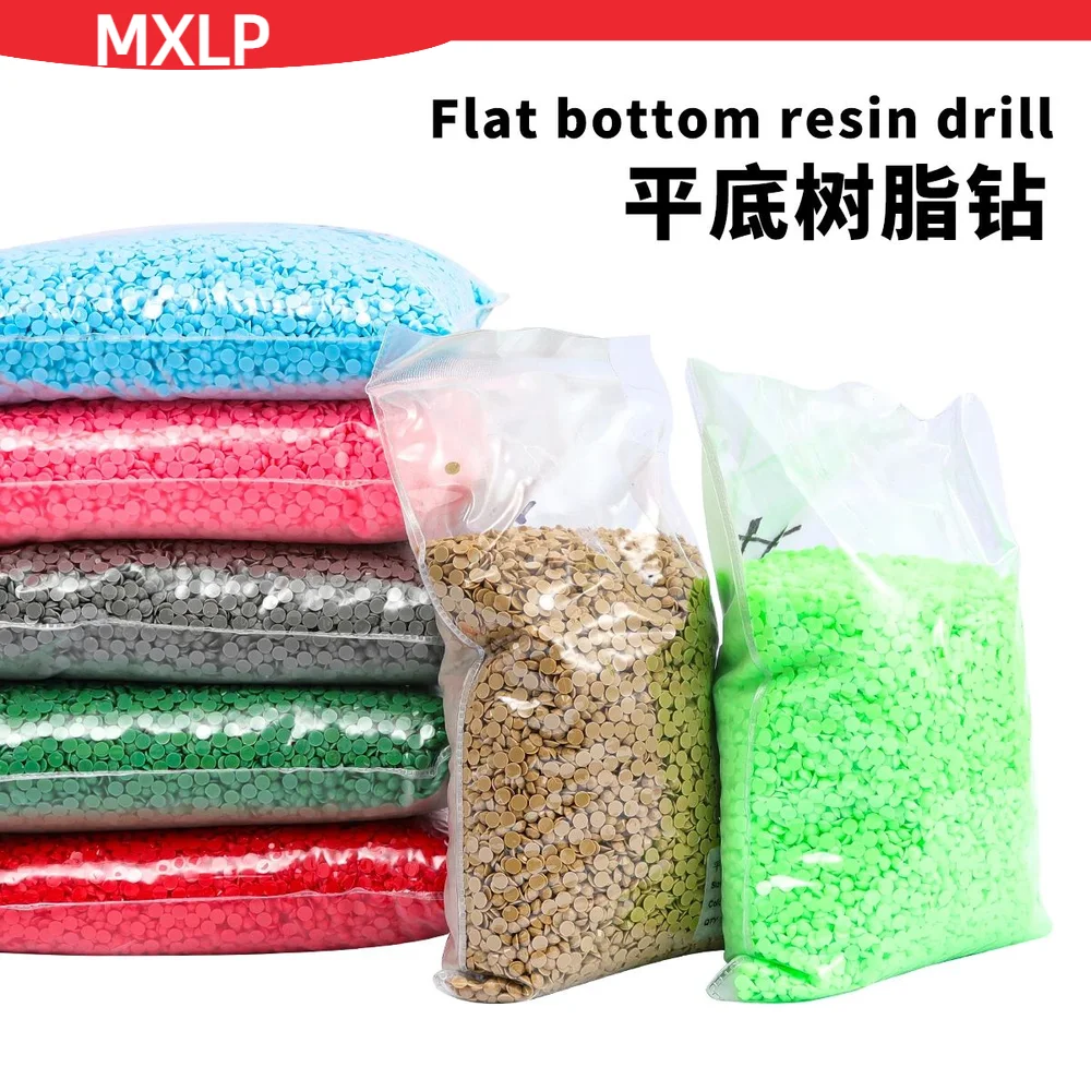 Стразы из смолы с плоской задней частью для DIY ювелирных изделий дизайна ногтей