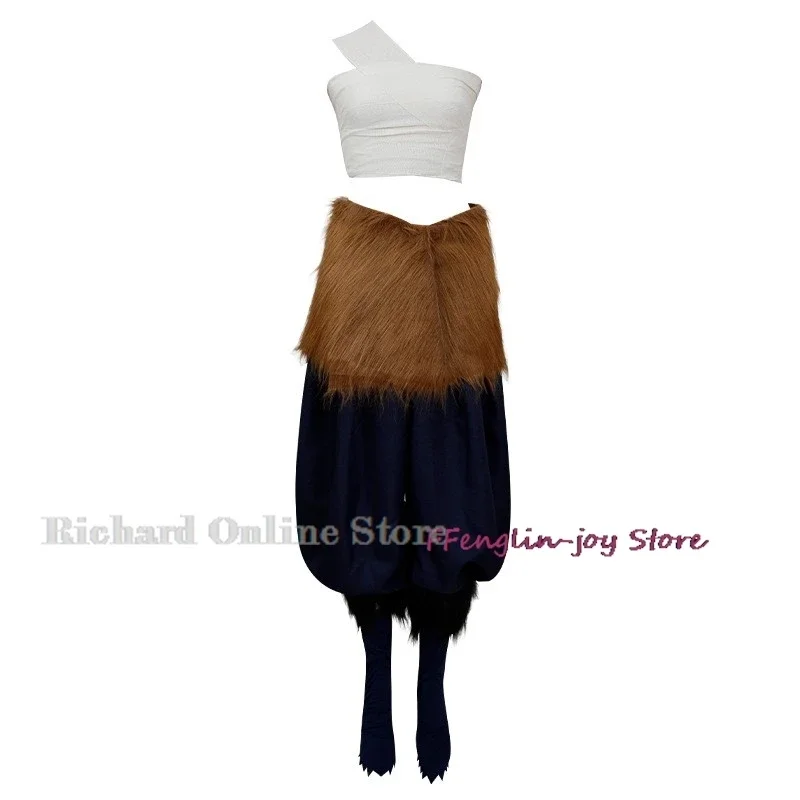 Костюм для косплея аниме иносукэ униформа парик маска свиньи наряд на Хэллоуин