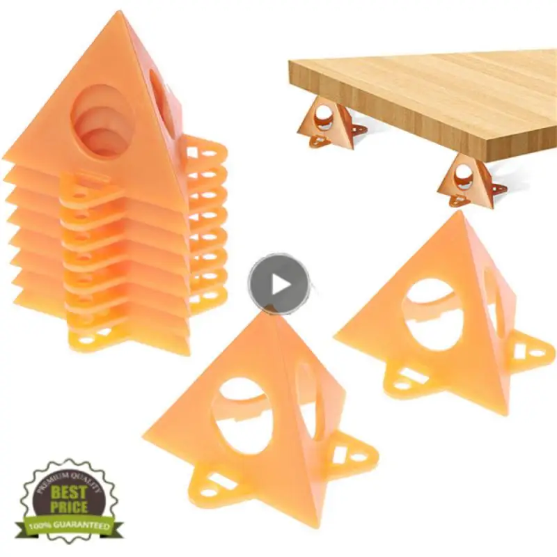 

10pcs Pyramid Stands Set Triangle Stands Paint Tool Triangle Paint Pads Feet For Woodworking Carpenter Accessories Paint Pads